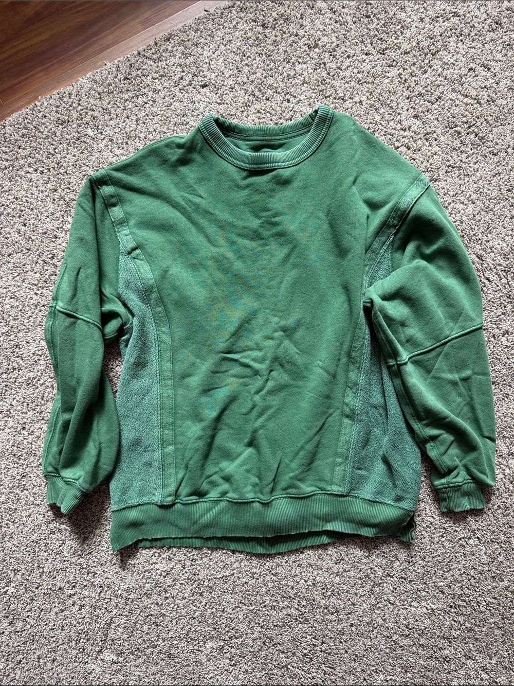 Aerie Green Crewneck Sweatshirt
